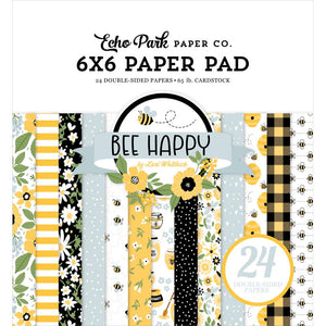 BH319023 Bee Happy 6 x 6" Paper Pad