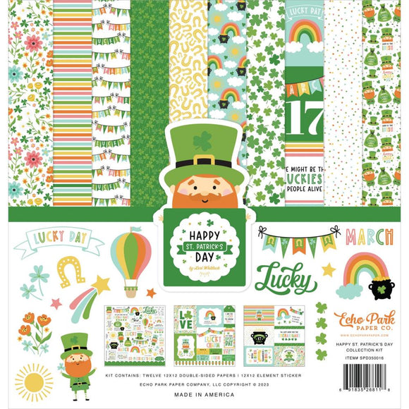 Happy St. Patrick's Day 12 x 12 Collection