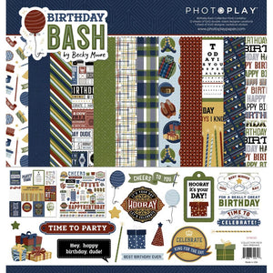 Photoplay Birthday Bash 12 x 12 Paper Pack