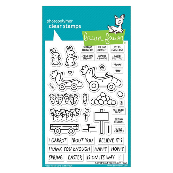LF3349 Carrot 'bout You Clear Stamp Set