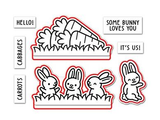 LF3358 Hay There, Hayrides! Bunny Add-On Coordinating Dies