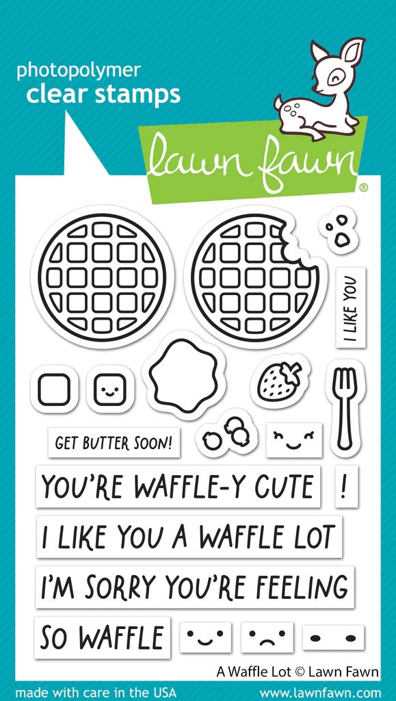 LF3303 A Waffle Lot stamp set