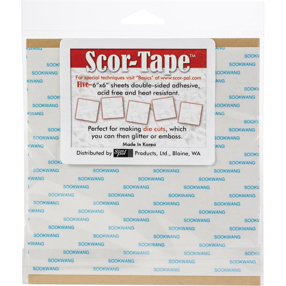 Scor Pal-Scor Tape-Pkg of Squares