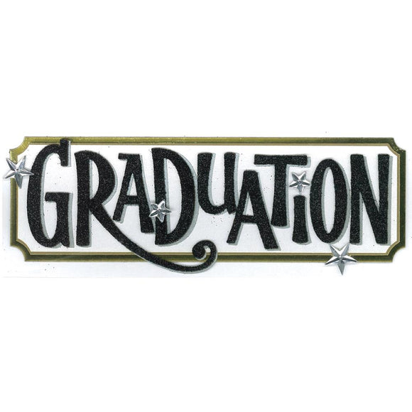 Jolee's Graduation Tag Title Wave Sticker