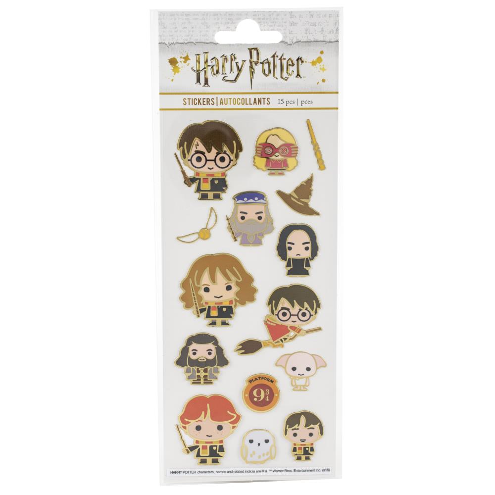 Harry Potter Faux Enamel Stickers – CraftFancy