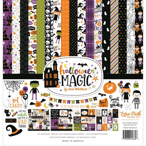 Echo Park Paper Halloween Magic 12x12 Collection Kit