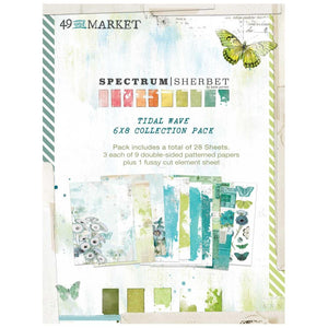 Spectrum Sherbert - Tidal Wave 6 x 8" Paper Pack