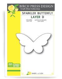 57157 Sparkler Butterfly Layer D