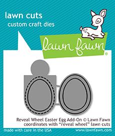 LF1911 Reveal Wheel Easter Egg Add-On Lawn Cuts Dies