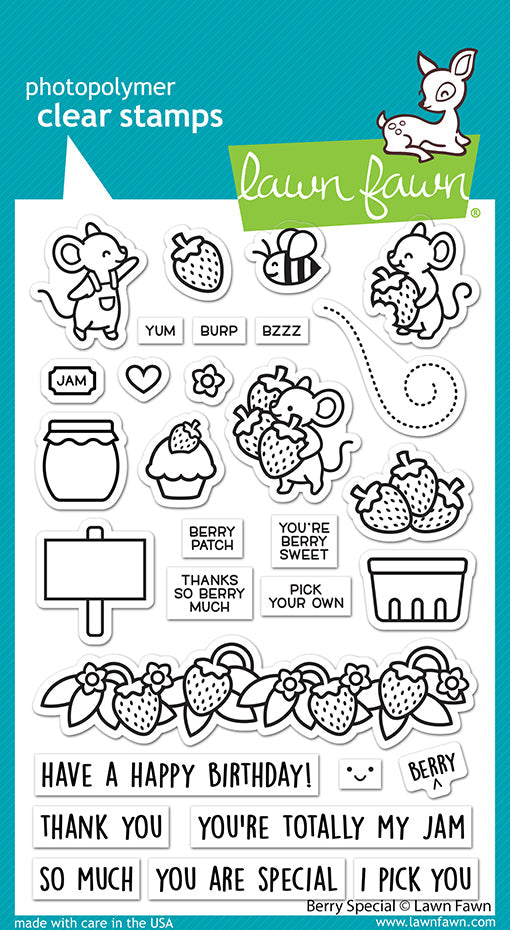 LF2764 Berry Special Clear Stamps