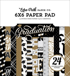 GR298023Graduation 6 x 6" Paper Pack