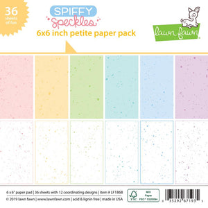 LF1868 Spiffy Speckles 6 x 6" Paper Pad