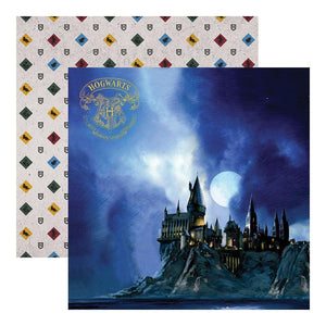 Hogwarts At Night 12 x 12 Patterned Paper