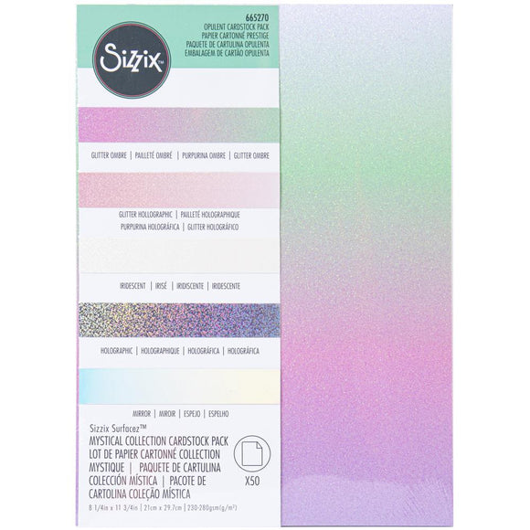 Sizzix Surfacez Mystical Collection Cardstock Pack