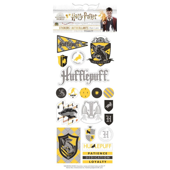 Hufflepuff House Pride Foiled Stickers
