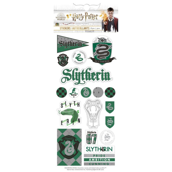 Slytherin House Pride Foiled Stickers – CraftFancy