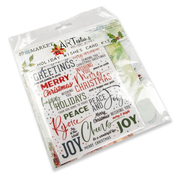 ART Options Holiday Wishes Card Kit