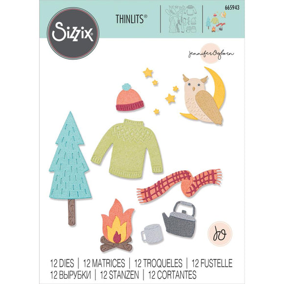 665943 Cozy Woodland Die Set