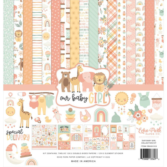 Our Baby Girl 12 x 12 Paper Collection