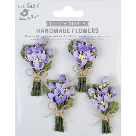 Lavender Whisper Paper Flowers