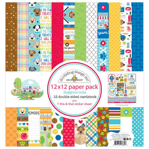 7684 Doggone Cute 12 x 12 Paper Pack