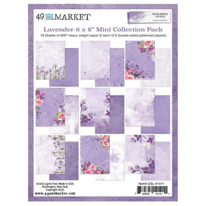 Lavender Mini Collection 6x8" Paper Pad