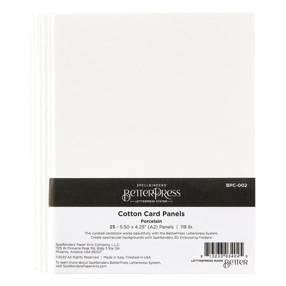 BPC-002 Cotton Card Panels