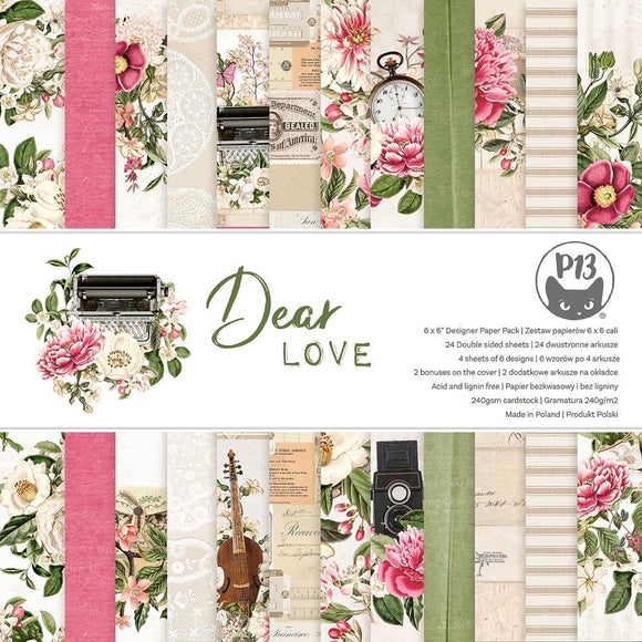 Dear Love 6 x 6 Paper Pad