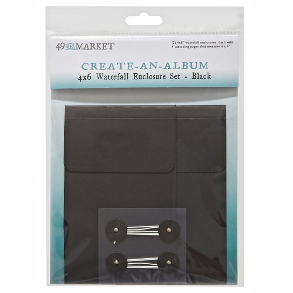 Black Waterfall Enclosure Set 4x6
