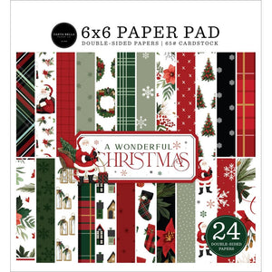 A Wonderful Christmas 6 x 6 Paper Pad
