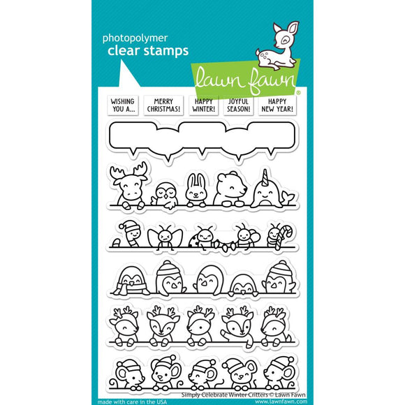 LF3231 Simply Celebrate Winter Critters Stamp Set