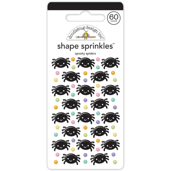 8234 Spooky Spiders Shape Sprinkles
