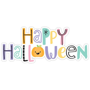 8250 Happy Halloween Sticker Doodle