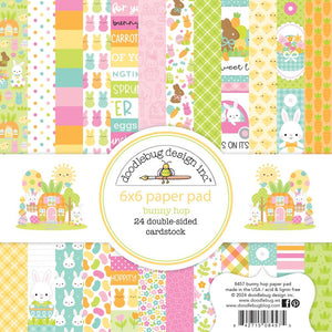 Doodlebug Bunny Hop 6 x 6 Paper Pad