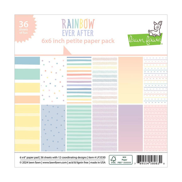 LF3330 Rainbow Ever After 6x6 Inch Paper Pad