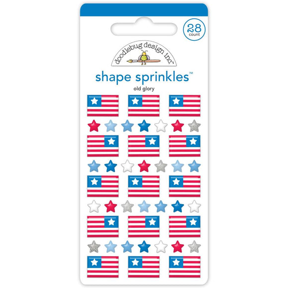 DB8502 Old Glory Shape Sprinkles