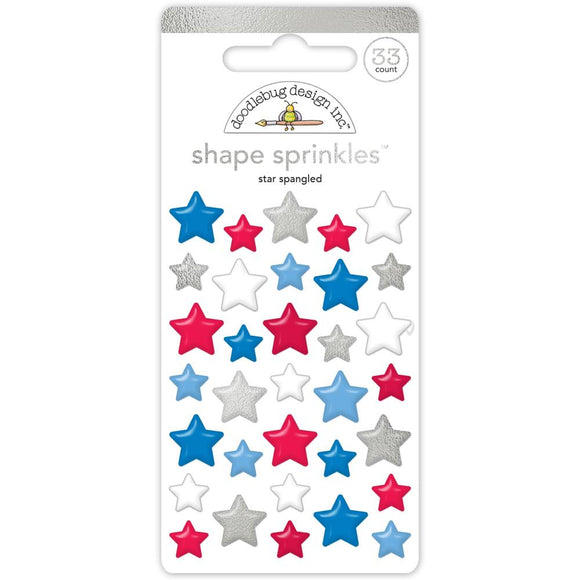 DB8501 Star Spangled Shape Sprinkles