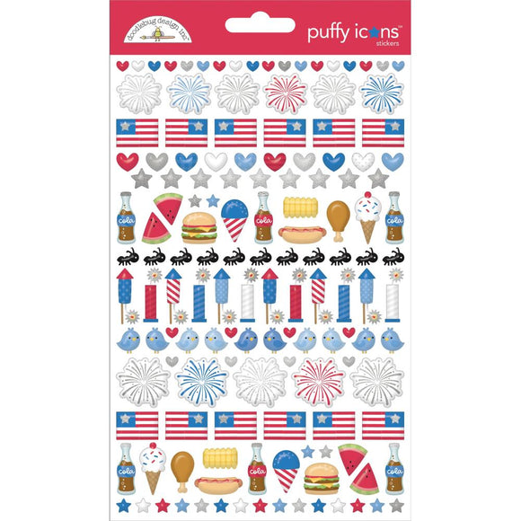 DB8514 Hometown USA Puffy Icons