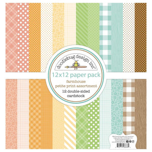 Farmhouse Petite Prints 12 x 12 Paper Pack