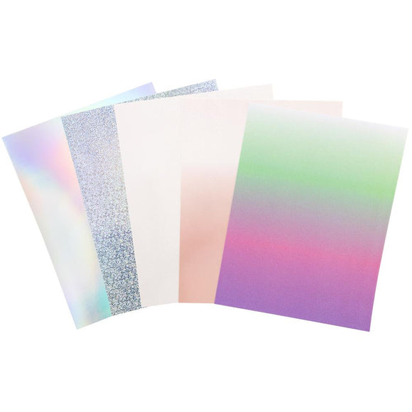 Enchanted Precious Metals Cardstock