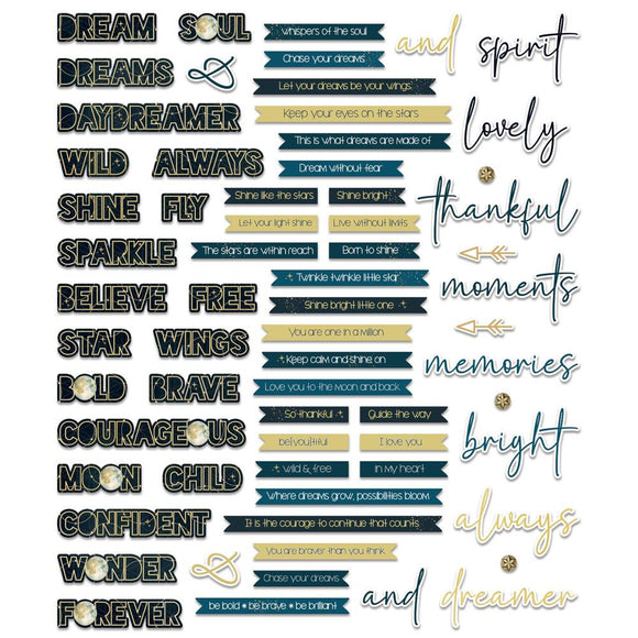 Starlight Dreams Words Chips