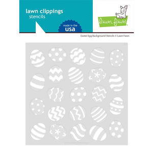 LF3692 Easter Egg Background Stencil