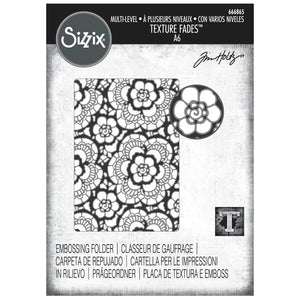 666865 Vault Lace Embossing Folder