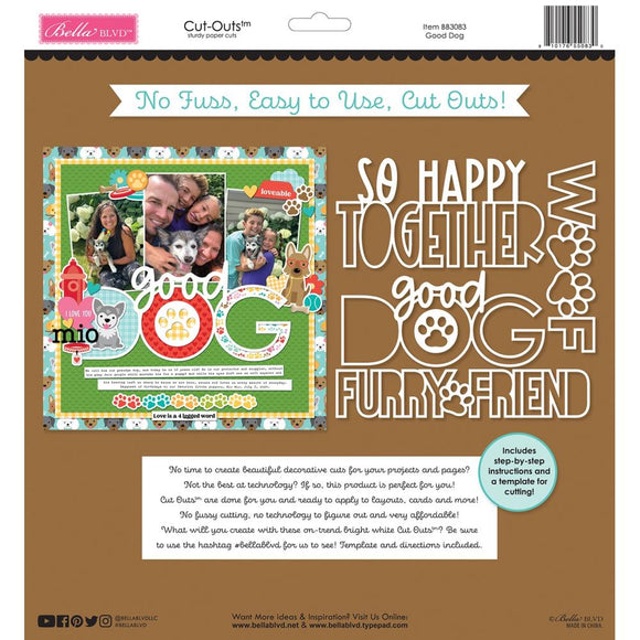 Bow Wow Cut-Outs Good Dog