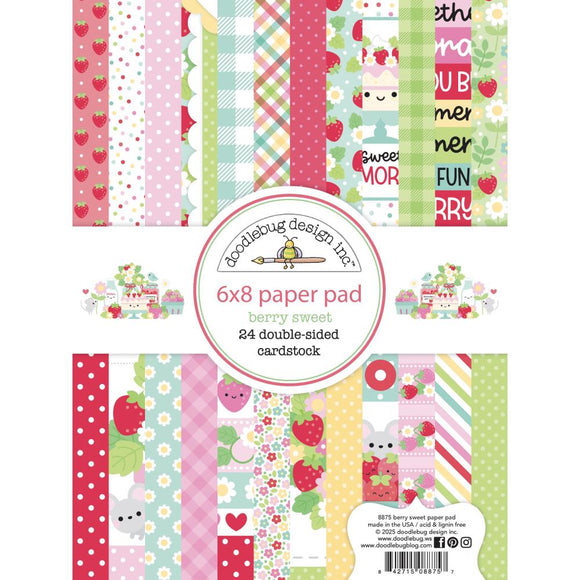 8875 Berry Sweet 6x8 Paper Pad
