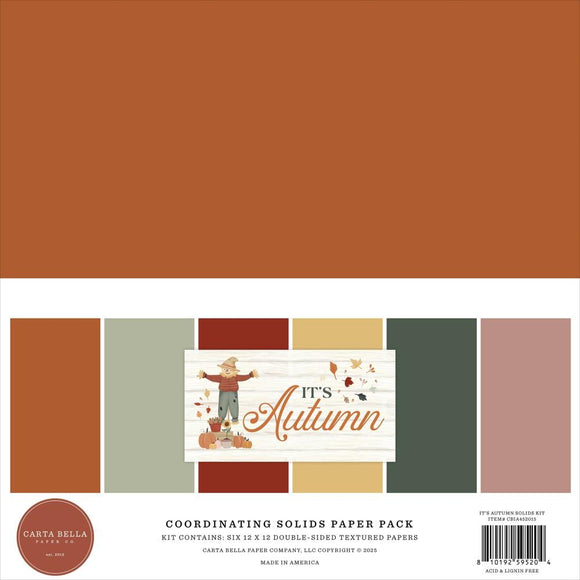 It's Autumn Solids Paper Collection