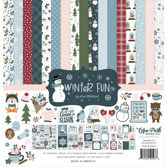 Winter Fun 12x12 Paper Collection