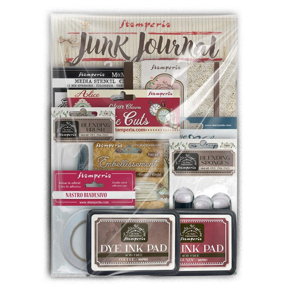 Alice in Christmas Junk Journal