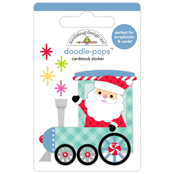 Santa's On His Way Doodle-Pop
