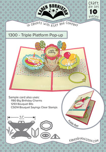 1300 Triple Platform Pop-Up